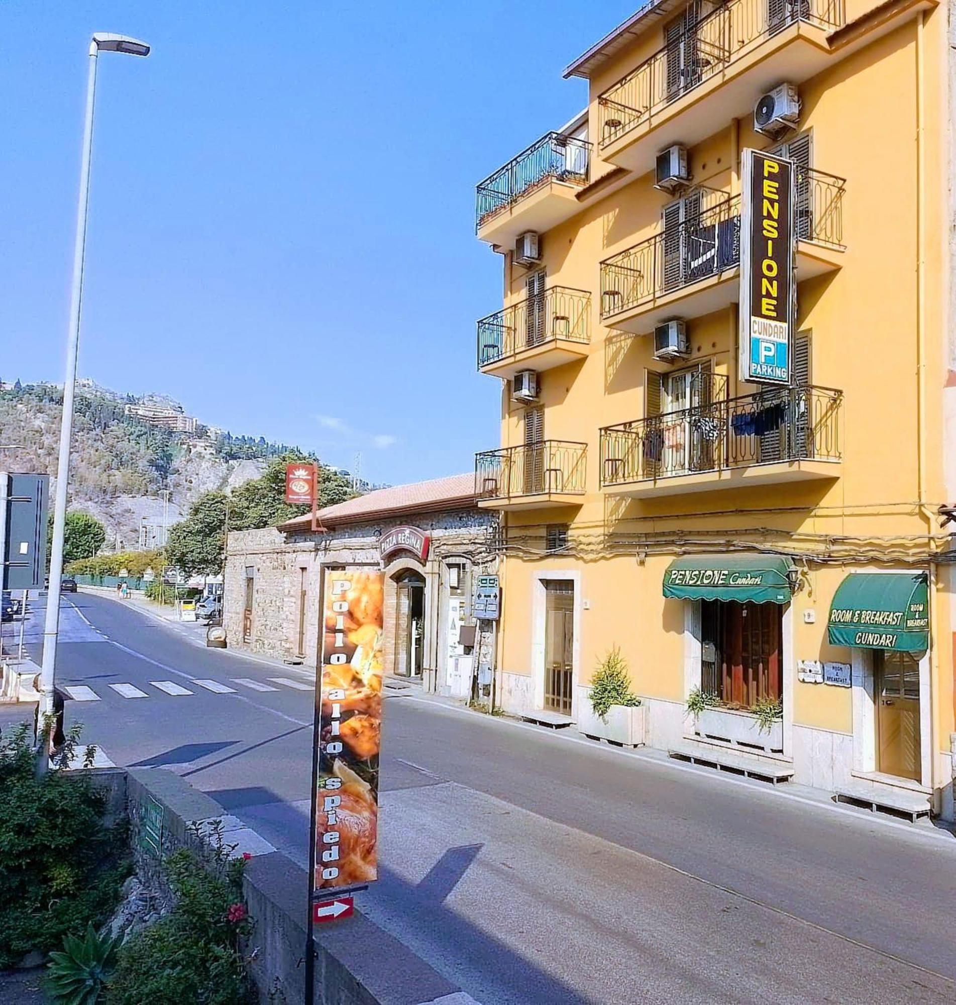 Hotel Pensione Cundari Ταορμίνα Εξωτερικό φωτογραφία